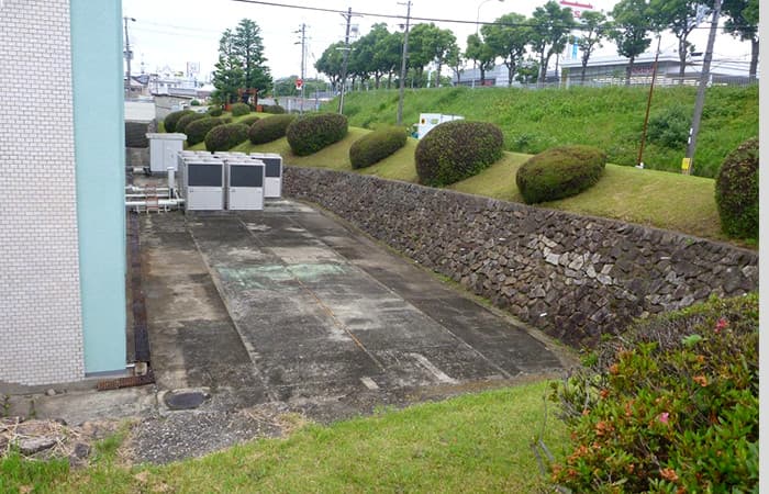 工場の植栽管理事例