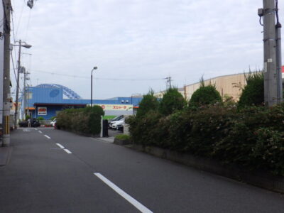 配送センターのカイヅカイブキとアベリアの生垣の剪定作業を実施した事例｜大阪市港区